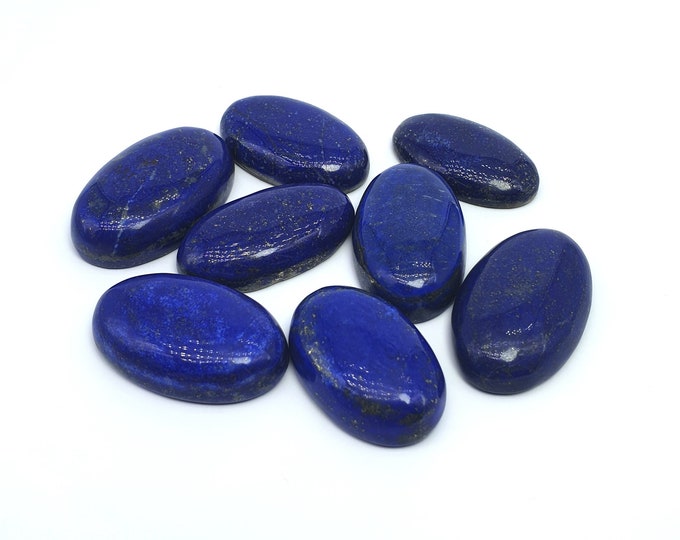 145g Blue Cabochons - Lapis Cabochons - Lapis Lazuli Cabochons - Lapis Stone Cabochons - Blue Lapis Cabochons - Lapis Blue Cabochons - Lapis