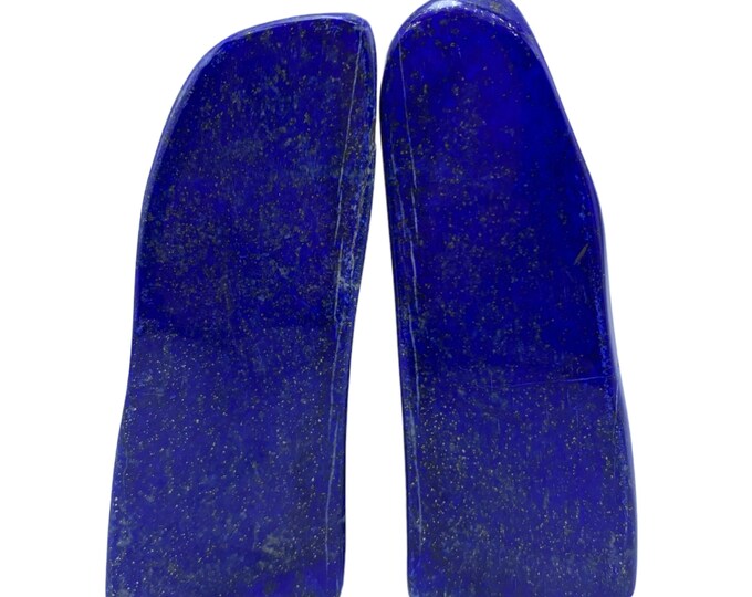 2 Pcs Lapis Lazuli Freeform - Lapis Freeform - Lapis Crystal Freeform - Blue Lapis Lazuli - Blue Lapis Freeform - Blue Lapis Stone - Lapis