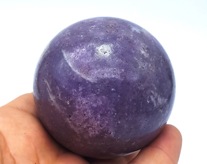 Great Quality Pink Color Lepidolite Ball,Sphere, Lepidolite Ball, Lepidolite Crystals, Lepidolite Sphere,Sphere,Ball,Pink Lepidolite 465 g