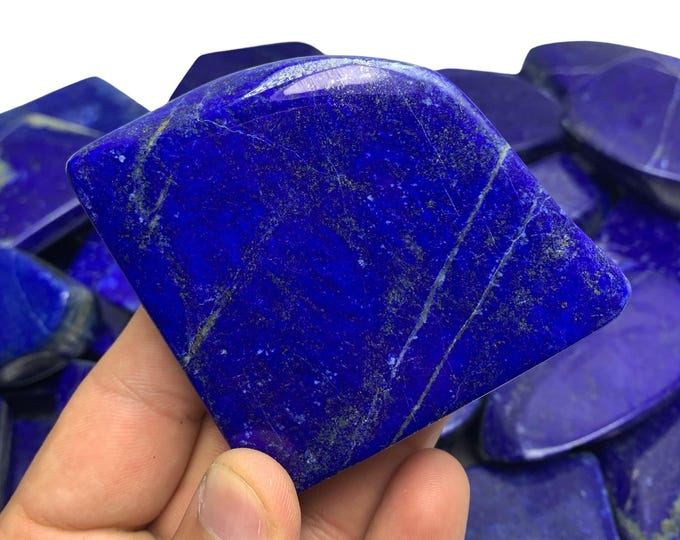 Great Quality Lapis Lazuli Freeform Lot- Lapis Freeform - Lapis Crystal Freeform - Blue Lapis Lazuli - Blue Lapis Freeform - Lot