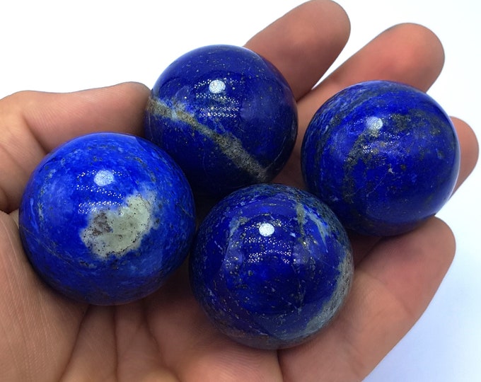 270g - Lapis Lazuli - Lapis Lazuli Spheres - Lapis Spheres - Lapis Sphere - Lapis, Lapis Stone - Lapis Spheres - Lapis Ball - Lapis Lazuli