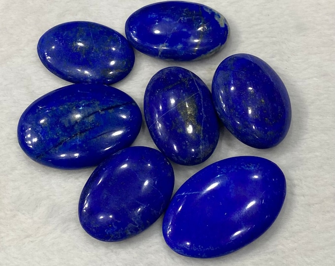 7 Pcs Best Quality Lapis Lazuli Palms -  Lapis Palms -  Lapis Palm Stones -  Lapis Lazuli Palms -  Lapis Gemstone 350 Grams