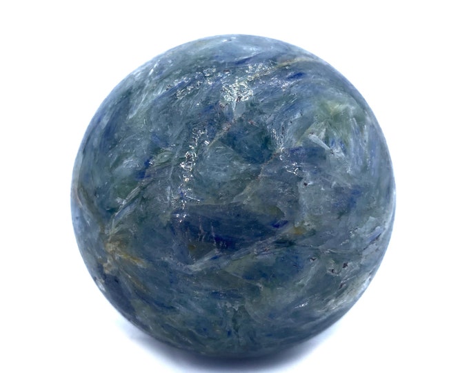 Top Quality Blue Kyanite Sphere,Ball 690 Grams