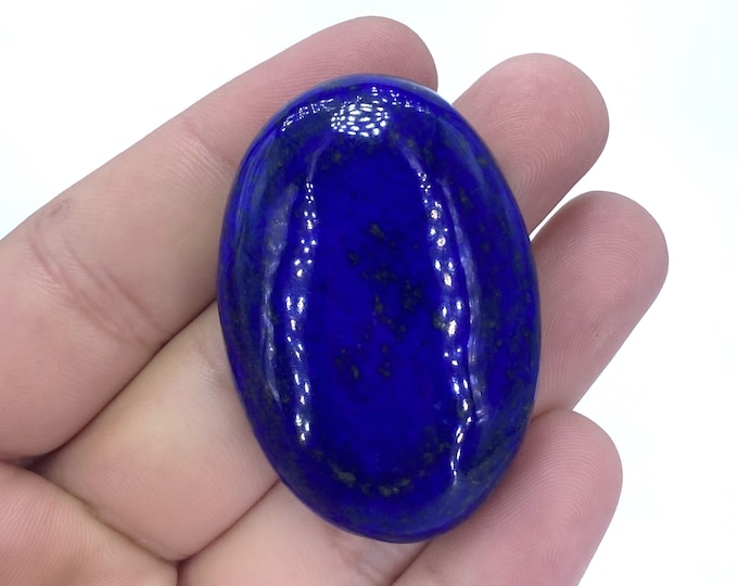 Amazing Quality Lapis Lazuli Cabochon Blue Clour 43 Grams