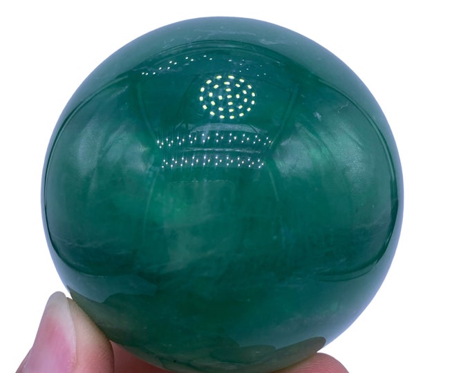 Beautiful Green Fluorite Sphere - Green Fluorite Sphere - Green Fluorite - Green Fluorite Ball - Fluorite Ball - Fluorite Sphere - Fluorite