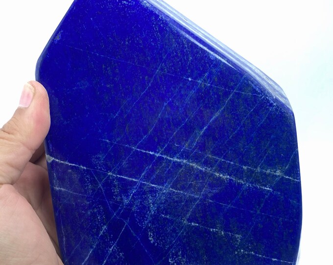 Lapis Lazuli Freeform - Lapis Freeform - Lapis Crystal Freeform - Blue Lapis Lazuli - Blue Lapis Freeform - Blue Lapis Stone - Lapis Lazuli