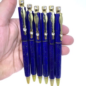 Top Quality Lapis Lazuli Pen - Lapis Pen - Lapis Lazuli Stone Pen - Blue Lapis Pen - Lapis Lazuli Blue Pen - Lapis Decoration Pen