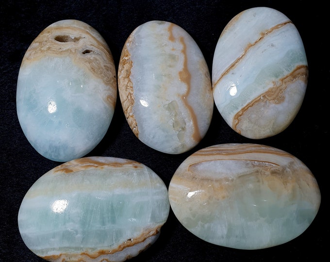 Caribbean Calcite Stone,Caribbean Calcite Palms,Blue Calcite Palms,Healing Stones,Crystal Stones,Palm Crystals,Caribbean Blue Calcite