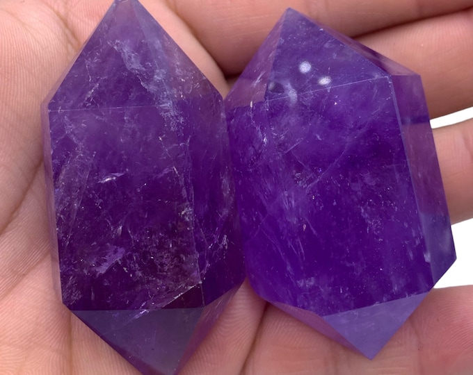 Best Quality Amethyst Double Terminated Crystals - Amethyst - Amethyst Crystals - Amethyst Purple Crystals - Amethyst Crystal - Amethyst