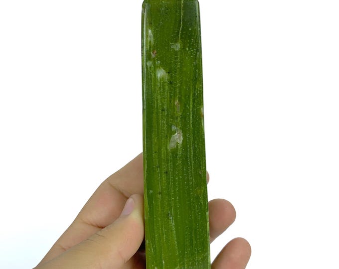 Top Quality Green Tremolite - Green Tremolite Tower - Tremolite Stone Tower - Green Tremolite, Tremolite Point, Tremolite Stone - Tremolite