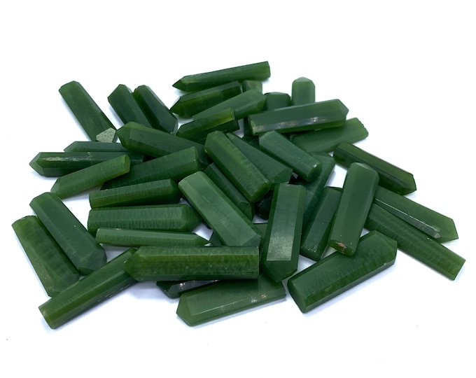 Beautiful Top Quality Green Tremolite Points - Green Tremolite Crystals - Tremolite Crystals - Tremolite Points - Tremolite Stone Crystals
