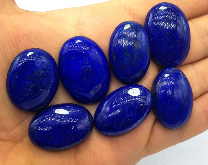 Beautiful Quality Lapis Lazuli Blue Clour Cabochons Lapis Crystals - Lapis Lazuli Cabochons - Lapis Cabochons - Lapis Crystals 70 Grams