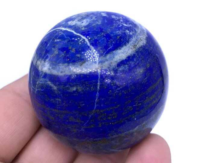 235g Beautiful Lapis Lazuli Sphere - Lapis Lazuli Sphere - Lapis Crystal Sphere - Lapis Lazuli Ball - Lapis Crystal Ball - Lapis Sphere