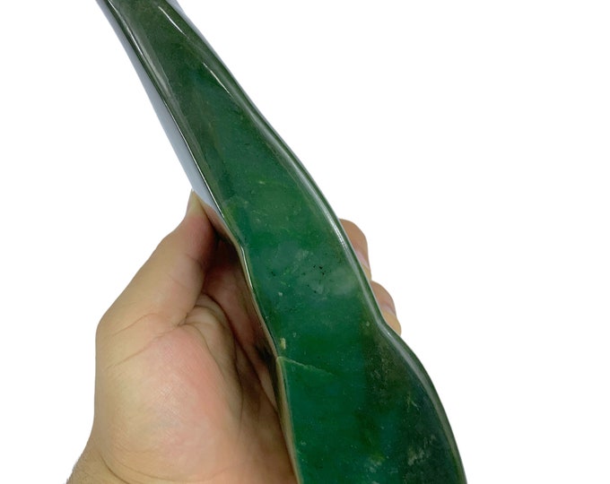 1305 Grams Best Quality Green Color Nephrite Jade Free Form, Nephrite Jade Free Form, Jade Free Form, Green Jade Free Form, Nephrite Jade