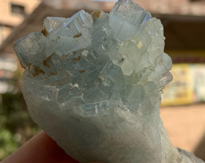 755 Carats Beautiful Blue Color Aquamarine Specimen - Aquamarine Stone - Specimen - Blue Aquamarine Crystal - Aquamarine Specimen