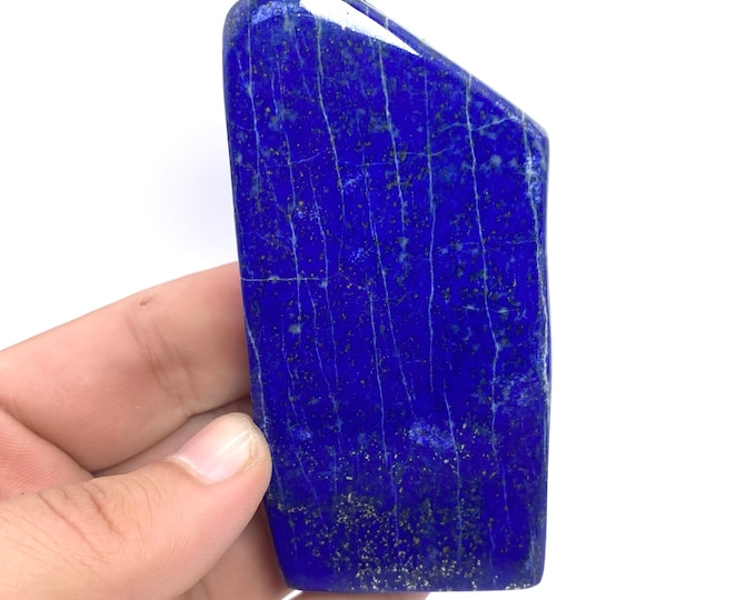 255g - Lapis Lazuli Freeform - Lapis Freeform - Lapis Crystal Freeform - Blue Lapis Lazuli - Blue Lapis Freeform - Blue Lapis Stone - Lapis