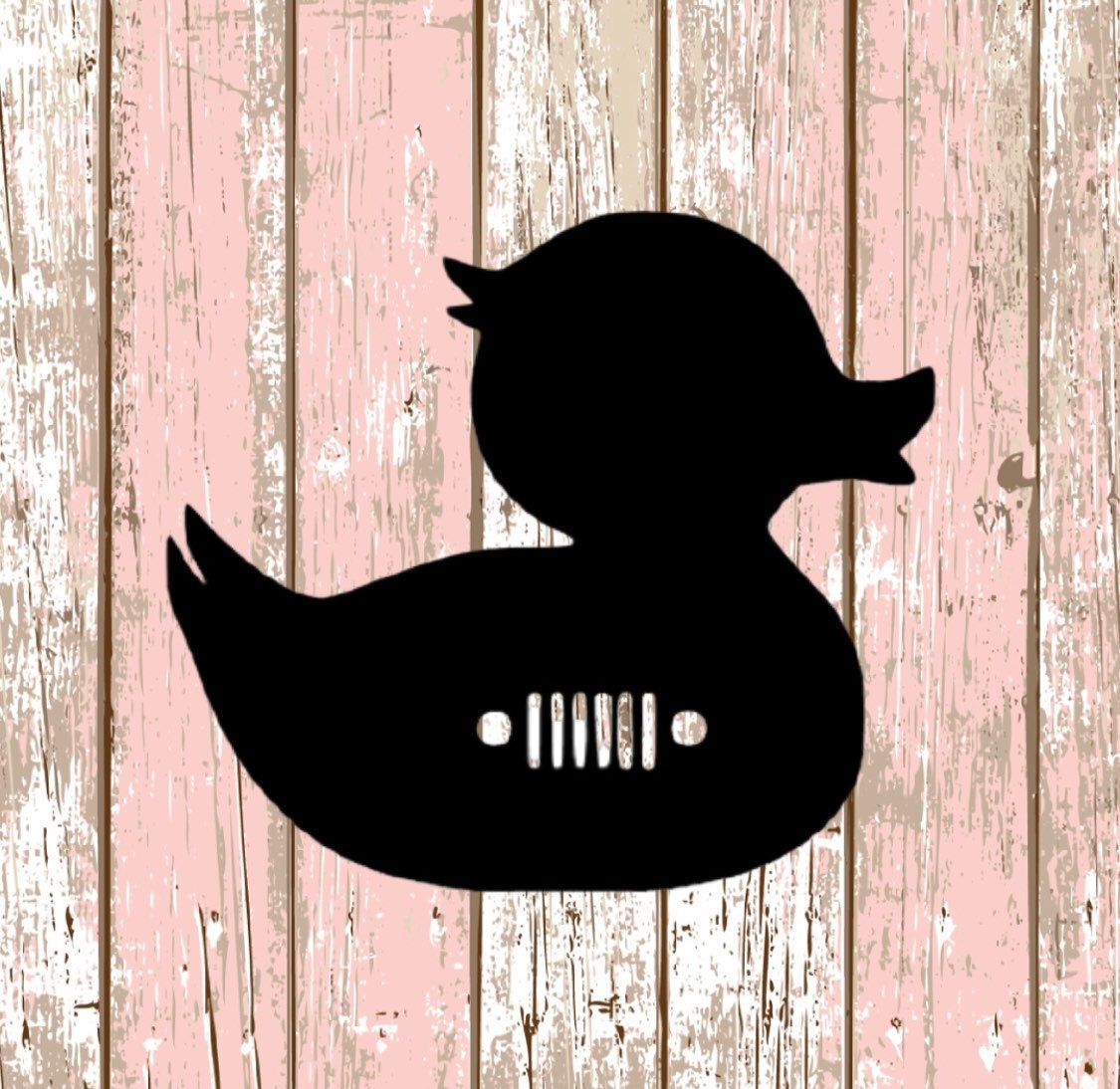 Duck Duck Jeep Decal Etsy