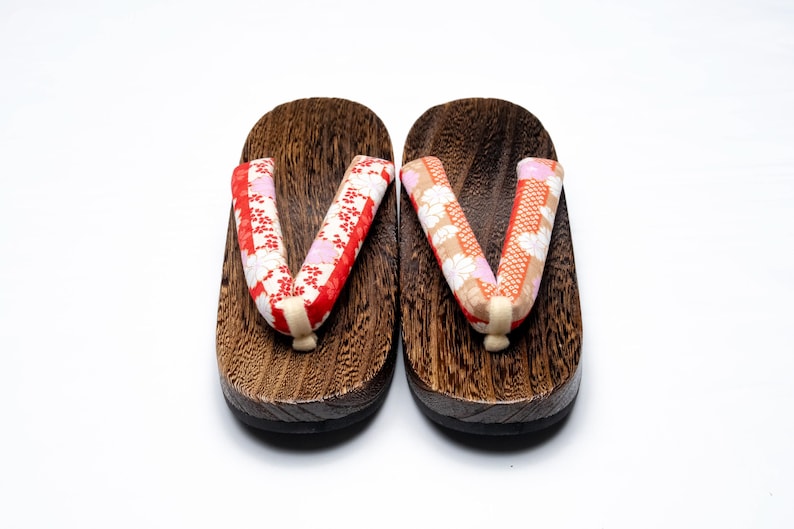 Dear Vanilla Authentic Japanese Vintage Yukata Kimono Geta Wood Sandals ...