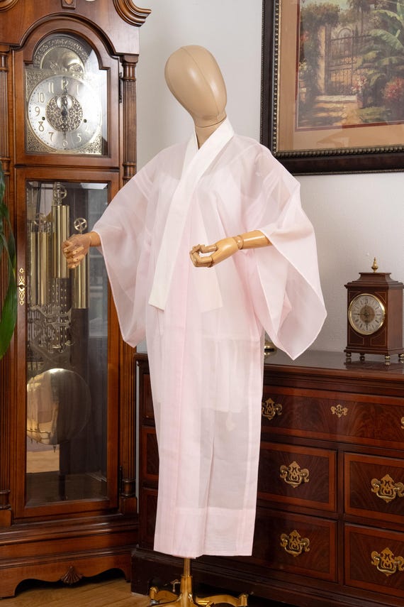 DEAR VANILLA Authentic Traditional Japanese Juban Undergown for Women's Kimono Vintage Robe Genuine Made in Japan JU-0330