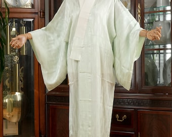 DEAR VANILLA Authentic Traditional Japanese Juban Undergown for Women's Kimono Vintage Robe Made in Japan JU-0144