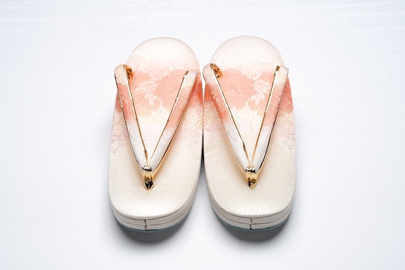 Dear Vanilla Authentic Japanese Vintage Zori Kimono Sandals 23.5cm US Size 6.5 SD-0303