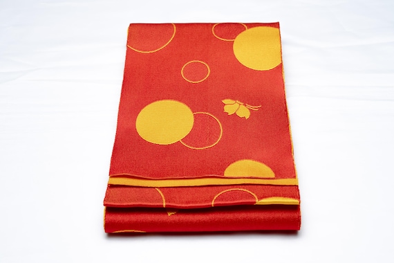 DEAR VANILLA Authentic Japanese Yukata Hanhaba Obi Sash Belt Women's Kimono Original Japan Made Genuine OBH-0301