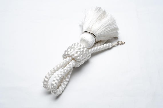 DEAR VANILLA Authentic Vintage Japanese Men's Kimono Haorihimo Haori Tie Tassle with Hooks Made in Japan MHC-0113