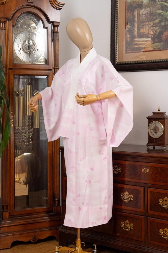 DEAR VANILLA Authentic Traditional Japanese Juban Undergown for Women's Kimono Vintage Robe Genuine Made in Japan JU-0328