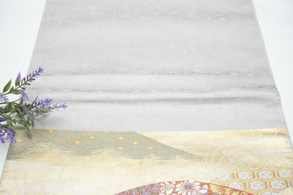 DEAR VANILLA Authentic Japanese Kimono Fukuro Obi… - image 5