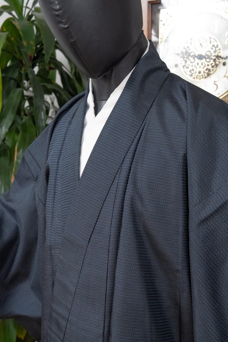 DEAR VANILLA Authentic Vintage Traditional Men's Kimono Japanese Robe ...