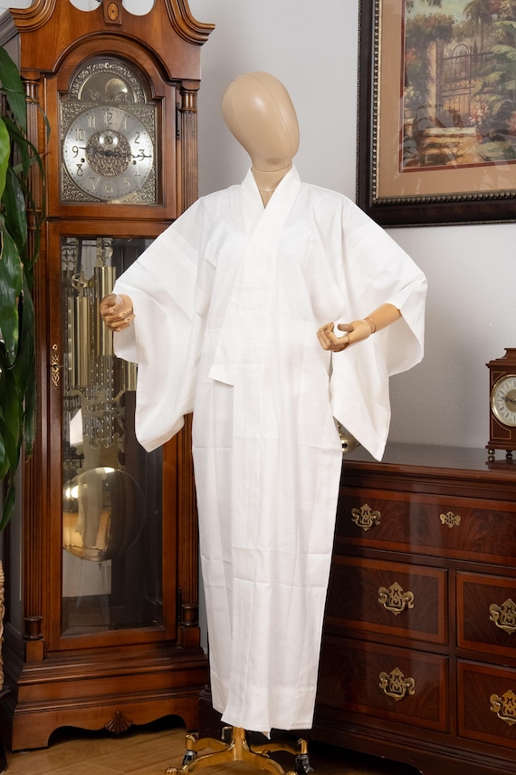 DEAR VANILLA Authentic Traditional Japanese Juban Undergown for Women's Kimono Vintage Robe Genuine Made in Japan JU-0279