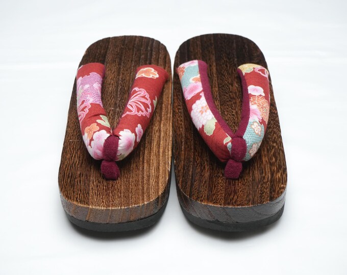 Dear Vanilla Authentic Japanese Yukata Kimono Geta Sandals 24.5cm US ...