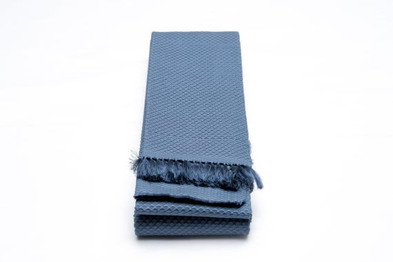 DEAR VANILLA Authentic Japanese Men's Kimono Kaku Obi Vintage Samurai Obi Sash Belt Made in Japan Genuine Original MOB-0258