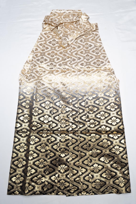 DEAR VANILLA Authentic Vintage Japanese Andon Hakama 89cm Men's Kimono Pants/Skirt Made in Japan HKM-0136