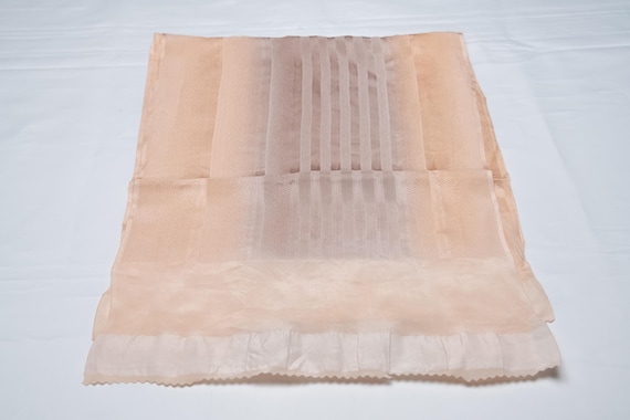 DEAR VANILLA Japanese Kimono Silk Rinzu/Chirimen Obiage Women's Obi Belt Obimakura Fastener Accessory OBA-0156