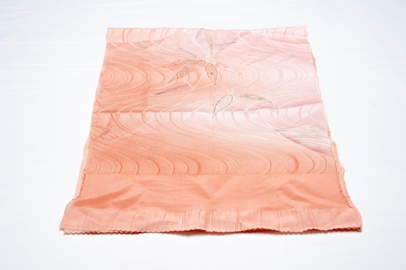 DEAR VANILLA Japanese Kimono Silk Rinzu/Chirimen Obiage Women's Obi Belt Obimakura Fastener Accessory OBA-0131