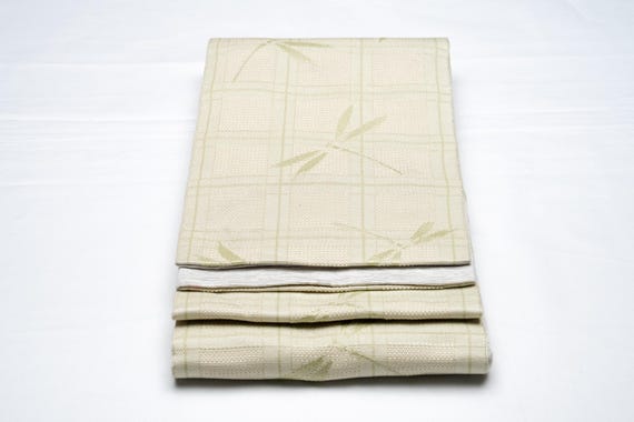 DEAR VANILLA Authentic Japanese Yukata Hanhaba Obi Sash Belt Women's Kimono Original Japan Made Genuine OBH-0291
