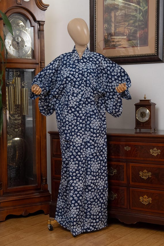 DEAR VANILLA Traditional Japanese Yukata Kimono for Women Summer Matsuri Cotton Robe Dress YKT-0042