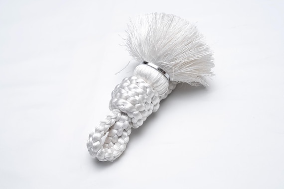 DEAR VANILLA Authentic Vintage Japanese Men's Kimono Haorihimo Haori Tie Tassle with Hooks Made in Japan MHC-0130