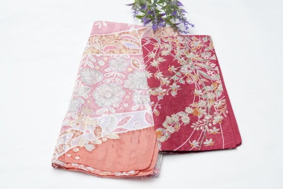 DEAR VANILLA Japanese Kimono Handkerchief Set for… - image 1