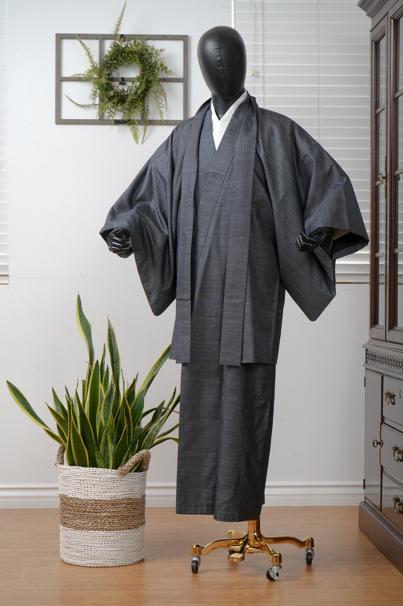 Men's Japanese Kimono Dress