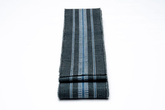 DEAR VANILLA Authentic Japanese Men's Kimono Kaku Obi Vintage Samurai Obi Sash Belt Made in Japan Genuine Original MOB-0314