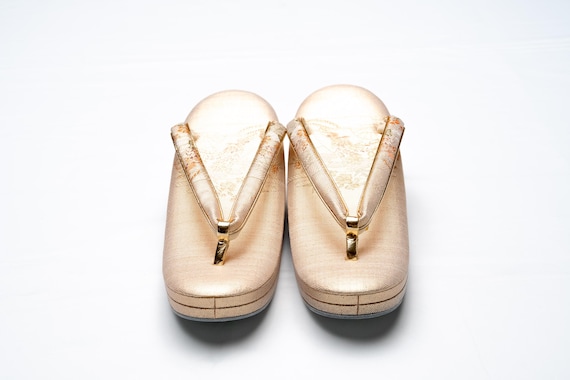 Dear Vanilla Authentic Japanese Vintage Zori Kimono Sandals 23.5cm US Size 6.5 SD-0283