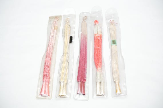 DEAR VANILLA Authentic Japanese Kimono Haorihimo Cord Set Women's Haori Tie String Ornament Made In Japan Genuine HC-0085