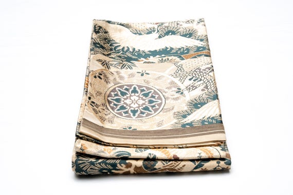 DEAR VANILLA Authentic Japanese Yukata Hanhaba Obi Sash Belt Women's Kimono Original Japan Made Genuine OBH-0311