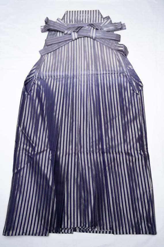 DEAR VANILLA Authentic Vintage Japanese Andon Hakama 93cm Men's Kimono Pants/Skirt Made in Japan HKM-0148