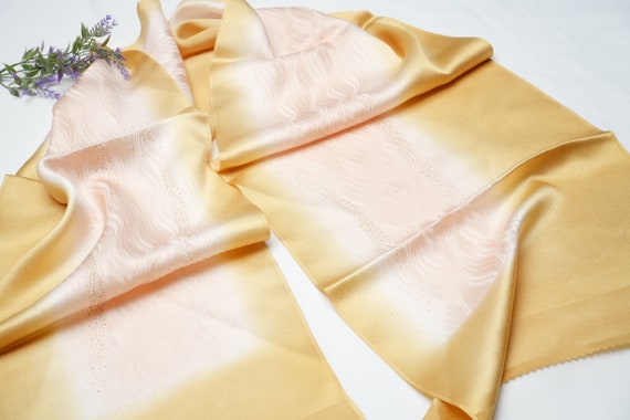 DEAR VANILLA Japanese Kimono Silk Rinzu/Chirimen … - image 2
