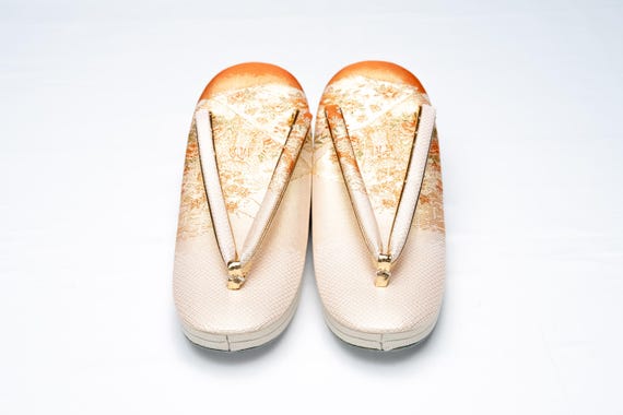 Dear Vanilla Authentic Japanese Vintage Zori Kimono Sandals 23.5cm US Size 6.5 SD-0293