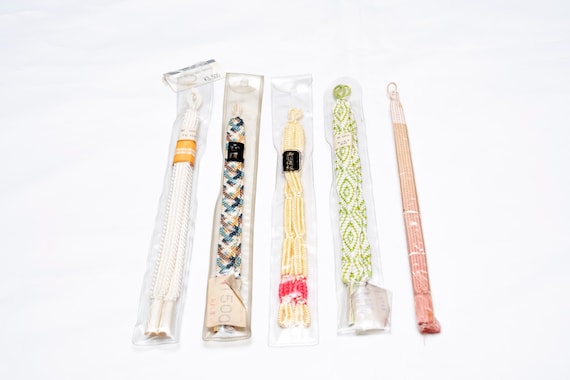 DEAR VANILLA Authentic Japanese Kimono Haorihimo Cord Set Women's Haori Tie String Ornament Made In Japan Genuine HC-0110