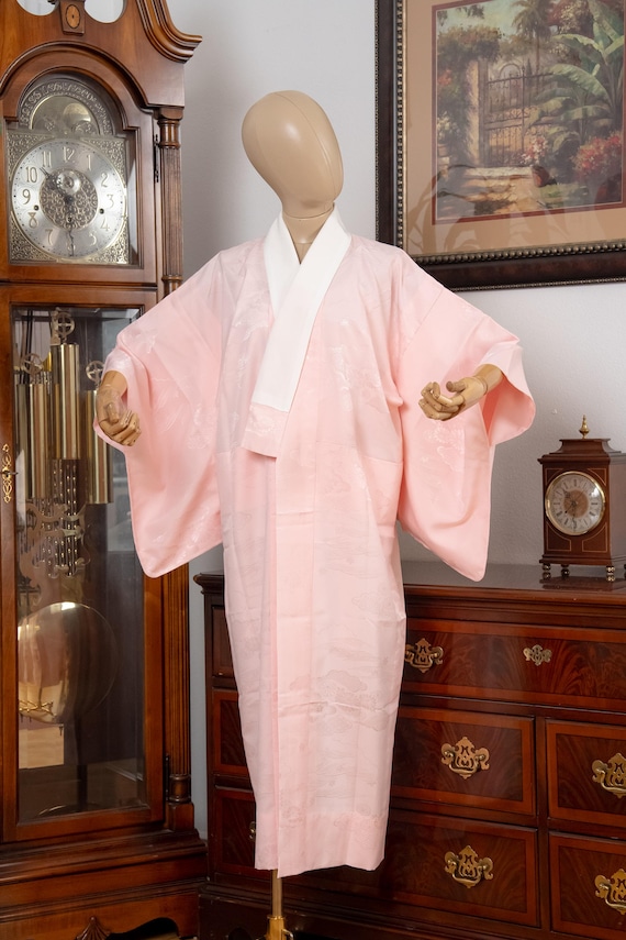 DEAR VANILLA Authentic Traditional Japanese Juban Undergown for Women's Kimono Vintage Robe Genuine Made in Japan JU-0305